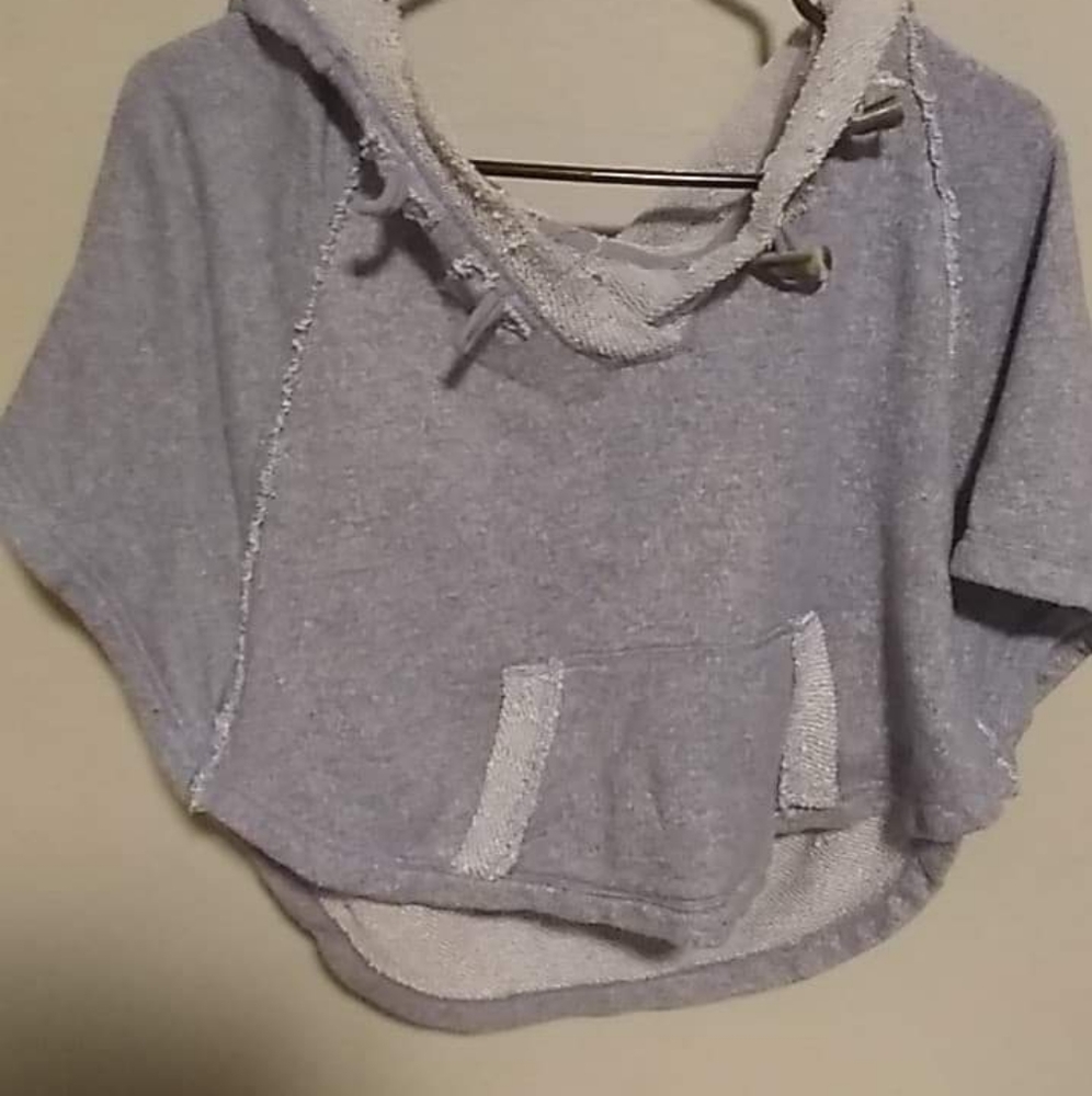 Crop top hoodie